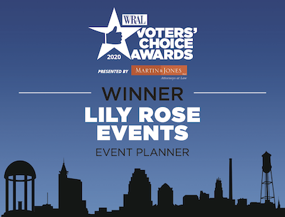 WRAL Voters' Choice Awards 2020 - Lily Rose Events